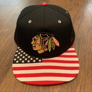 Chicago Blackhawks🇺🇸 USA Flag SnapBack - Unisex